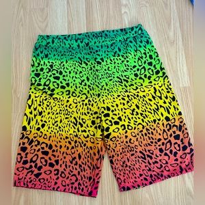 ❤️🧡💛💚Bike Shorts - XL💚💛🧡❤️